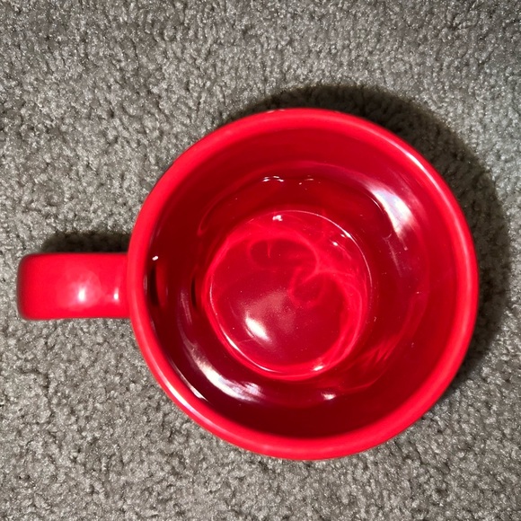 Disney Minnie Mouse Dimensional Red Mug XOXO Heart Kiss Love Coffee Tea Cocoa - Picture 4 of 5